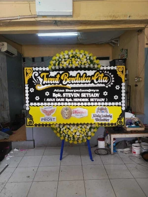 Papan Bunga di Benda Baru