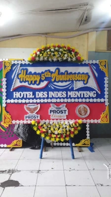 Papan Bunga di Benda Baru